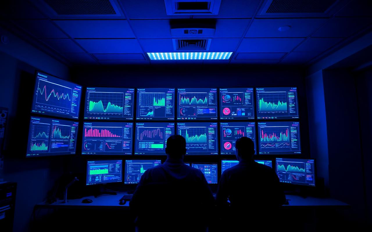 Managed services team supporting an enterprise IT estate